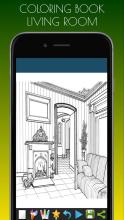 Coloring Page Living Room截图3