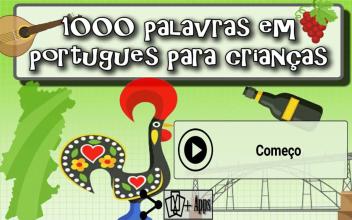 1000 palavras em português para crianças截图1