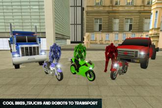 Moto Robot Transport Truck截图3