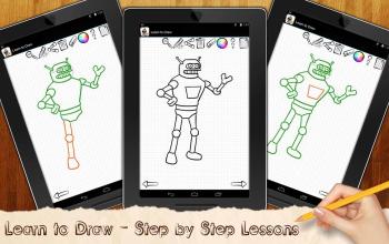 Learn to Draw Alien World of Futurama截图3