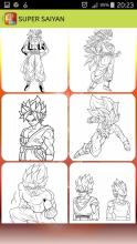 coloring son goku & vegeta manga for kids截图3