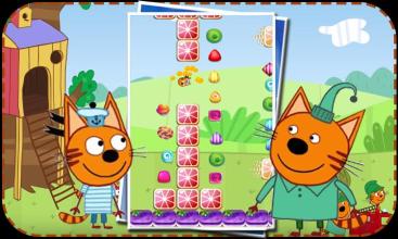 Three Cats Jump kids games截图1