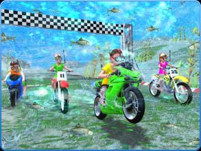 Kids Underwater MotorBike Race Adventure截图5