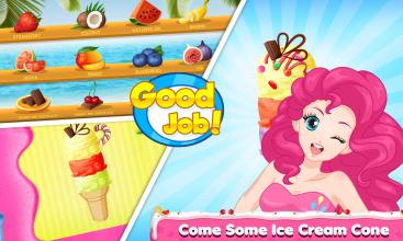 Pinkie Pie Ice Cream Maker Cooking截图3