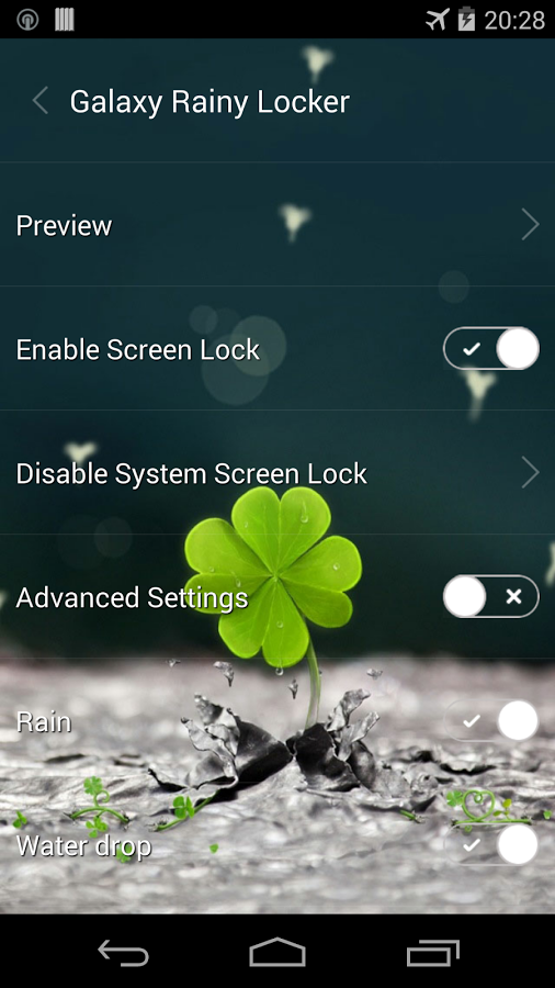 Galaxy Rainy Locker截图6