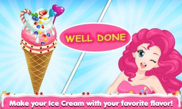 Pinkie Pie Ice Cream Maker Cooking截图4