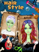 Halloween Hair Salon Kids Game截图4