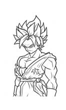 Coloring Super Saiyan Pro截图2