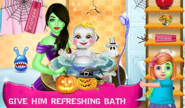 New Born Baby Care Halloween Hospital截图5