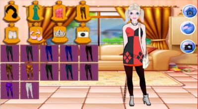 Harley Quinn Dress Up: fashion girl - Halloween截图2