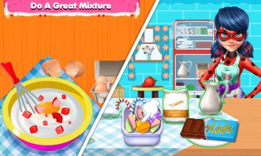 Ladybug Ice Cream Maker-Cooking Game截图1