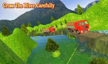 Monster Cargo Truck Offroad Driving Game截图4