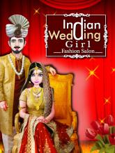 Indian Wedding Girl Fashion Salon截图1