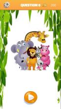 Animal puzzle art截图1