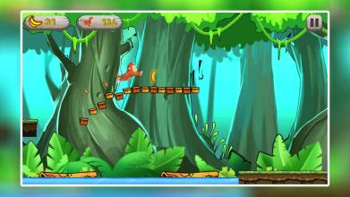 Monkey Jungle Run - Endless Banana Adventure Game截图1