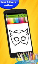 Coloring Book for Masks Heroes截图4