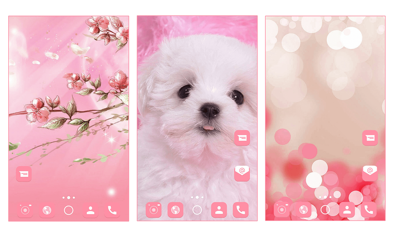 Pink Theme截图3