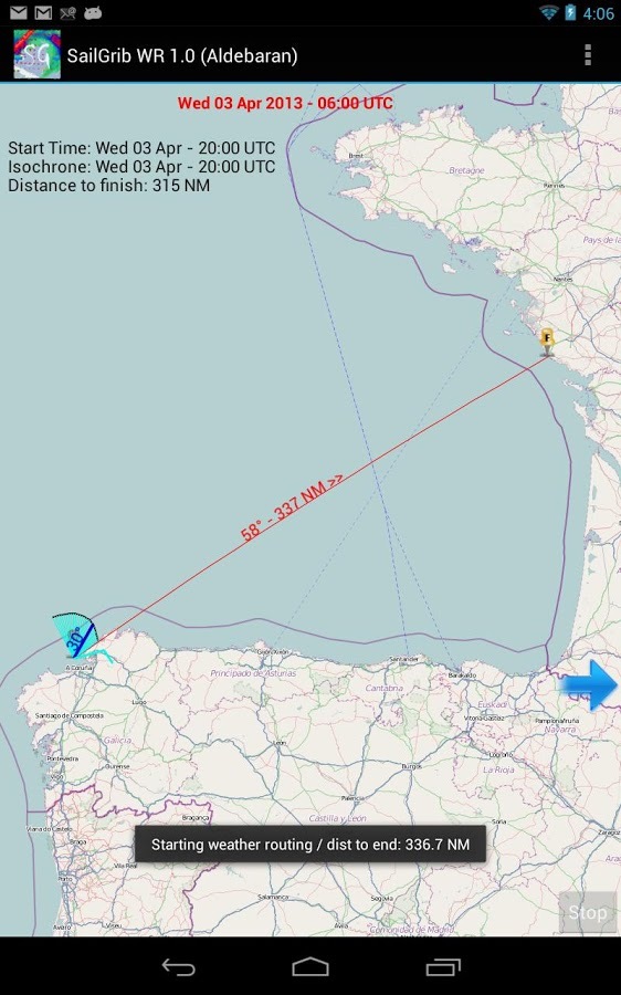 SailGrib Weather Routing Free截图7