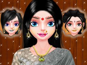 Indian Wedding Dressup Makeup Salon截图5