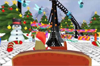 Snow roller coaster simulator free截图2