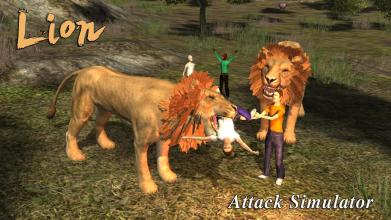 Lion Attack 3D Simulator截图1