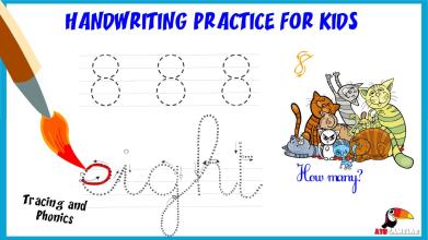 Handwriting practice for kids截图1