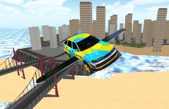 Flying Car Simulator 3D截图5