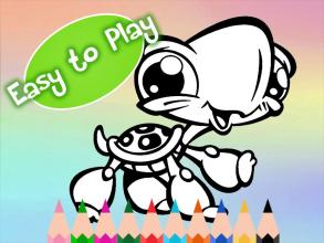 Coloring Game for LPS The Toys截图2