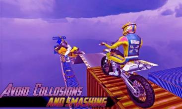 Moto Bike Stunt : Impossible Track Game截图2