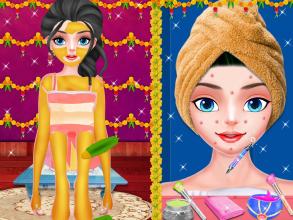 Indian Wedding Dressup Makeup Salon截图4