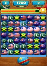 Flag Match Link Puzzle截图4