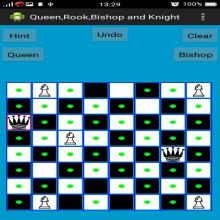 Chess Queen,Rook,Bishop & Knight Problem截图2