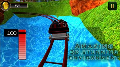 Roller Coaster Game 3D: Theme Park Rides Simulator截图1