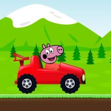 Red Pepa Pig Racing 4截图5