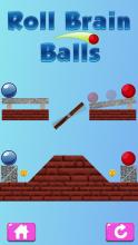 Roll Brain Balls - Physics Game截图2