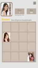 Hot Girl 2048 Puzzle截图1