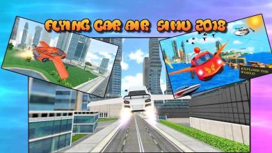 US Flying Car Sim Futuristic Game 2018截图1