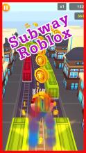 Subway Surf: Roblox Rush 2018截图1