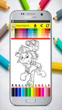 Paww Dog Coloring Patrol Page截图5