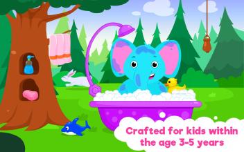 Animal Bathing Time : Bath Time Game for Kids截图4