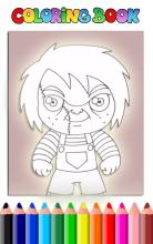 Killer Chucky Coloring Game截图5