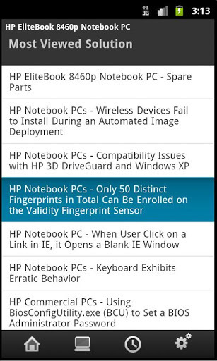 HP Support Center截图3