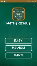 Maths Genius - Solve Puzzle Game截图2