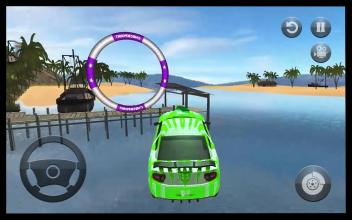 Water Surfer: Beach Racing Car Driver Simulator 3D截图1