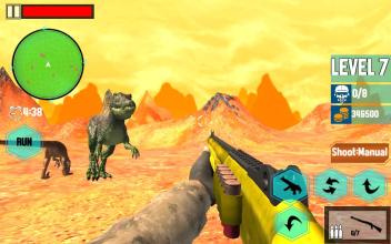 Ultimate Dino : Jurassic World FPS Shooting War 3D截图1