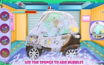 Baby Police Car Wash截图4