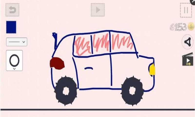 Draw Car: Climb Your Hills截图1