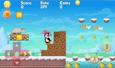 Penguin Run world Adventure Go截图2