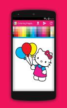 Coloring Pages for Kitty Fans截图5