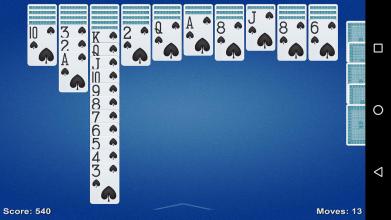 Spider Solitaire Game截图2